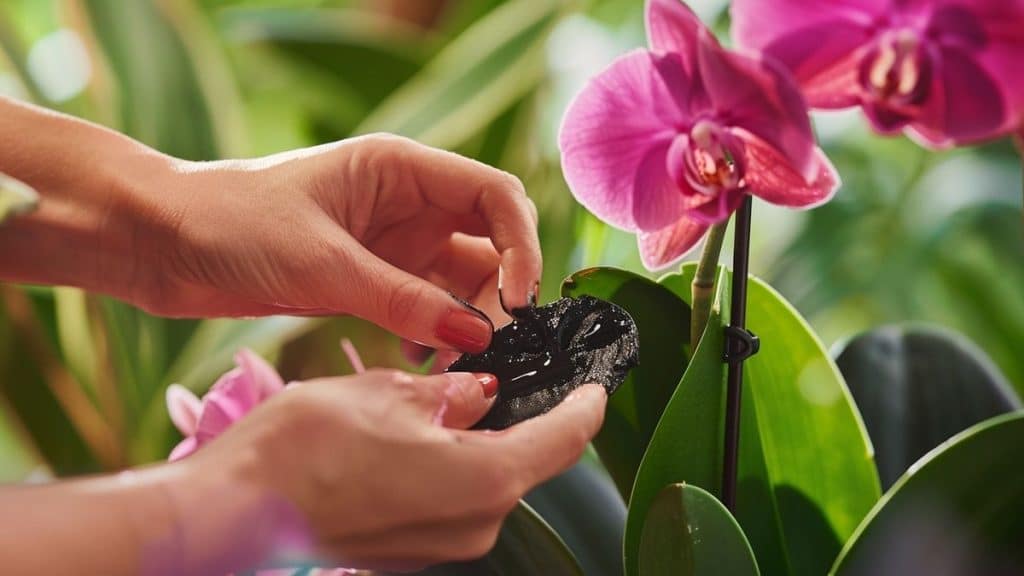 Cochenille sur orchidée : traitement naturel testé et validé