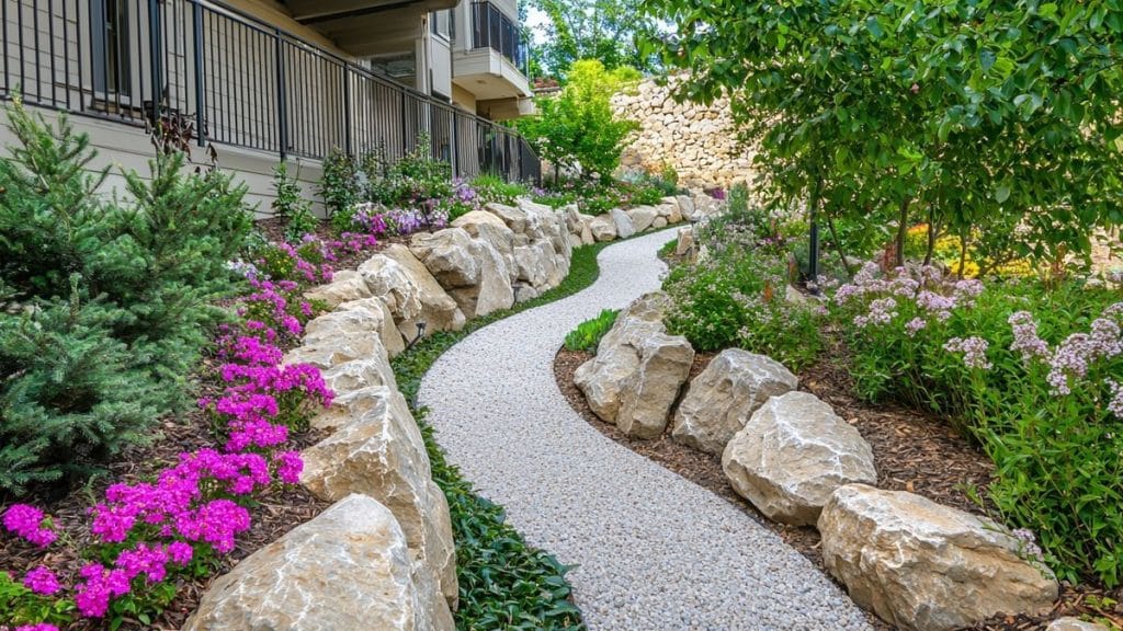 Jardin en étage : comment optimiser un terrain en pente facilement