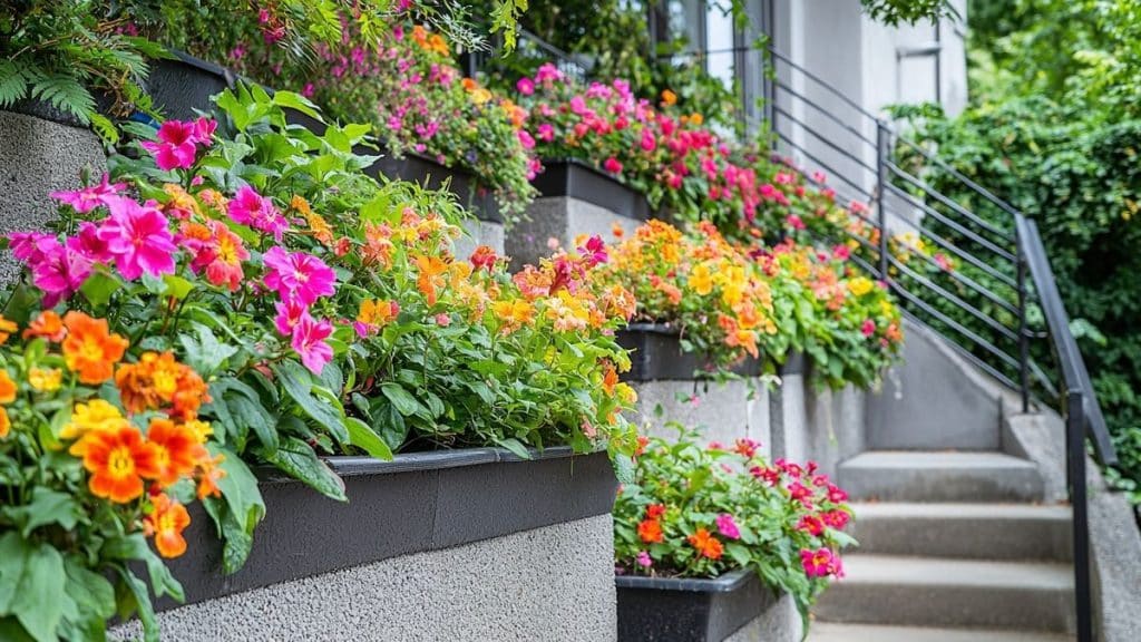 Jardin à étage : les idées qui fonctionnent vraiment sur sol en pente